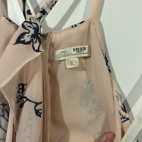 Shoshanna Midi Halter Dress - Picture 2 of 3